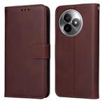 For Redmi K80 Ultra Classic Calf Texture Flip Leather Phone Case(Brown)