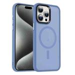 For iPhone 15 Pro Max MagSafe Magnetic Skin Feel Frosted Phone Case(Light Blue)