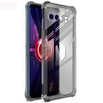 For Asus ROG Phone 3 ZS661KS IMAK All-inclusive Shockproof Airbag TPU Case with Screen Protector(Transparent Black)