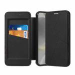 For Samsung Galaxy S24+ 5G Magnetic Armor Series RFID Card Slots Leather Phone Case(Black)