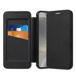 For Samsung Galaxy S25+ 5G Magnetic Armor Series RFID Card Slots Leather Phone Case(Black)