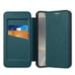For Samsung Galaxy S25+ 5G Magnetic Armor Series RFID Card Slots Leather Phone Case(Green)