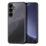 For Samsung Galaxy S25 5G DUX DUCIS Aimo Series TPU + PC Frosted Feel Phone Case(Black)