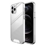 For iPhone 12 / 12 Pro Scratchproof TPU + Acrylic Space case Protective Case(Transparent)