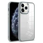 For iPhone 11 Pro Max Colorful Armor Transparent Phone Case(Grey)