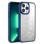 For iPhone 13 Pro Max Colorful Armor Transparent Phone Case(Blue)