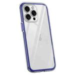 For iPhone 11 Pro Max Vacuum Airbag Y1 Series Transparent Shockproof Phone Case(Navy Blue)