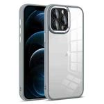 For iPhone 12 Pro Max Colorful Armor Lens Film Transparent Phone Case(Grey)