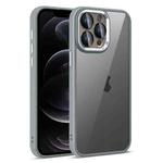 For iPhone 12 Pro Colorful Armor Lens Film Translucent Phone Case(Grey)