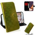 For Samsung Galaxy Note20 Ultra Solid Color Colorful Magnetic Buckle Horizontal Flip PU Leather Case with Holder & Card Slots & Wallet & Lanyard(Gold)