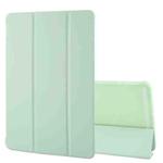 For OnePlus Pad 2 Tri-fold Silicone Leather Tablet Case(Green)