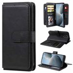 For Xiaomi 14T Multi-Function Wallet 10 Card Slots Leather Phone Case(Black)