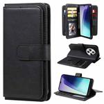 For Redmi 14C 4G Global Multi-Function Wallet 10 Card Slots Leather Phone Case(Black)