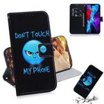 For iPhone 12 / 12 Pro Coloured Drawing Horizontal Flip Leather Case, with Holder & Card Slots & Wallet(Anger)