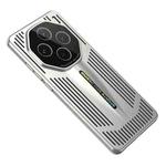 For vivo X100S Blade Cooling PC Full Coverage Phone Case(Titanium Silver)