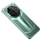 For vivo X100S Blade Cooling PC Full Coverage Phone Case(Cyan)