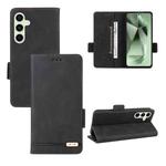 For Samsung Galaxy S24 FE 5G Magnetic Clasp Leather Phone Case(Black)