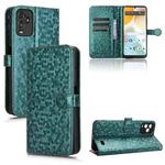 For BLU View 5 Pro Honeycomb Dot Texture Leather Phone Case(Green)