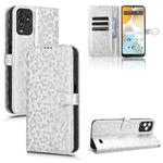 For BLU View 5 Pro Honeycomb Dot Texture Leather Phone Case(Silver)