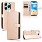 For Umidigi G6 5G Honeycomb Dot Texture Leather Phone Case(Gold)