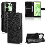 For Umidigi G9 5G / Note 90 Honeycomb Dot Texture Leather Phone Case(Black)
