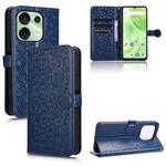 For Umidigi G9 5G / Note 90 Honeycomb Dot Texture Leather Phone Case(Blue)