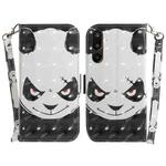 For Samsung Galaxy M16 5G / F16 5G / M36 5G 3D Colored Horizontal Flip Leather Phone Case(Angry Bear)