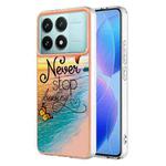 For Xiaomi Poco F6 Pro 5G Electroplating IMD TPU Phone Case(Dream Butterfly)