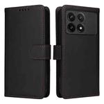 For Redmi K70 / K70 Pro BETOPNICE BN-005 2 in 1 Detachable Imitate Genuine Leather Phone Case(Black)