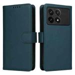 For Redmi K70 / K70 Pro BETOPNICE BN-005 2 in 1 Detachable Imitate Genuine Leather Phone Case(Blue)