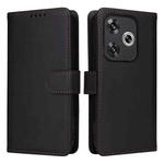 For Xiaomi POCO F6 BETOPNICE BN-005 2 in 1 Detachable Imitate Genuine Leather Phone Case(Black)