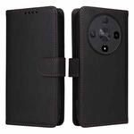 For Honor Magic6 Lite 5G BETOPNICE BN-005 2 in 1 Detachable Imitate Genuine Leather Phone Case(Black)