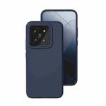 For Xiaomi 14 All-inclusive Liquid Silicone Phone Case(Midnight Blue)