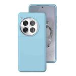 For OnePlus 12 All-inclusive Liquid Silicone Phone Case(Glacier Blue)