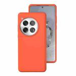 For OnePlus 12 All-inclusive Liquid Silicone Phone Case(Orange)