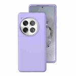 For OnePlus 12 All-inclusive Liquid Silicone Phone Case(Light Purple)