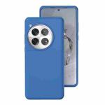 For OnePlus 12 All-inclusive Liquid Silicone Phone Case(Navy Blue)