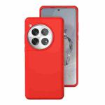 For OnePlus 12 All-inclusive Liquid Silicone Phone Case(Red)