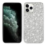 For iPhone 12 Pro Max Glitter Powder Shockproof TPU Protective Case(Silver)