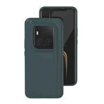 For Honor Magic6 Ultimate All-inclusive Liquid Silicone Phone Case(Dark Green)