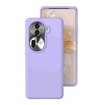 For OPPO Reno11 / Reno11 Pro Global All-inclusive Liquid Silicone Phone Case(Light Purple)