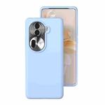 For OPPO Reno11 / Reno11 Pro Global All-inclusive Liquid Silicone Phone Case(Mist Blue)