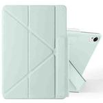 For Huawei MatePad 11.5 / 11.5S Fixed Buckle Magnetic Deformation Leather Tablet Case(Baby Green)