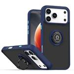 For iPhone 17 Pro Max Q Shadow 1 Series TPU + PC Phone Case with Ring(Royal Blue)