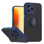 For iPhone 15 Pro Max Q Shadow 1 Series TPU + PC Phone Case with Ring(Royal Blue)