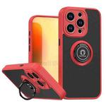 For iPhone 15 Pro Q Shadow 1 Series TPU + PC Phone Case with Ring(Red)