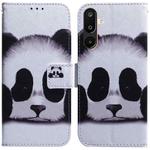 For Samsung Galaxy M16 5G / F16 5G / M36 5G Coloured Drawing Flip Leather Phone Case(Panda)