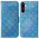 For Samsung Galaxy M16 5G / F16 5G / M36 5G Colorful Magnetic Buckle Leather Phone Case(Blue)