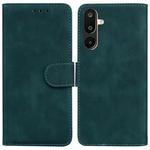 For Samsung Galaxy M16 5G / F16 5G / M36 5G Skin Feel Pure Color Flip Leather Phone Case(Green)