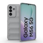 For Samsung Galaxy M56 5G Magic Shield TPU + Flannel Phone Case(Grey)
